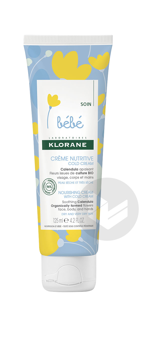 Crème nutritive au cold cream tube capsule service 125 ml