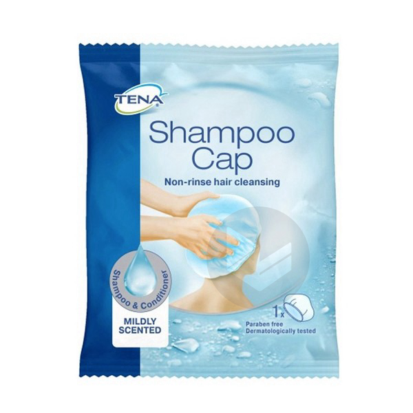 TENA SHAMPOO CAP Bonnet shampooing douche /1