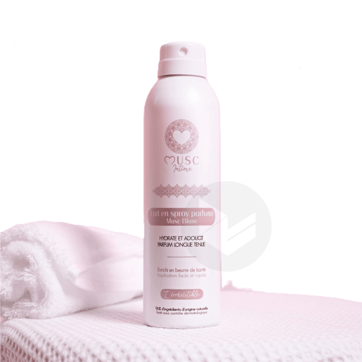 Lait en spray parfumé au Musc Blanc 200ml