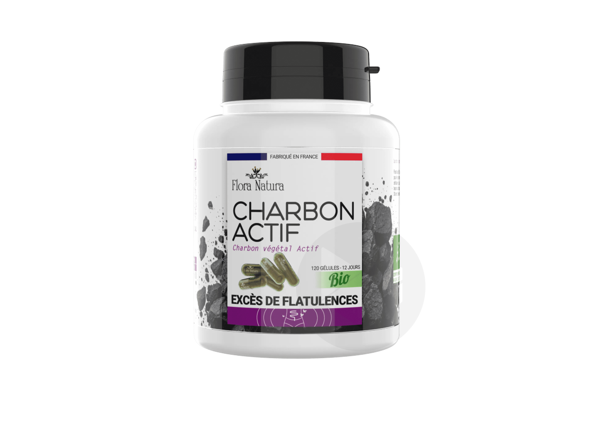 Charbon Actif BIO 120 gélules