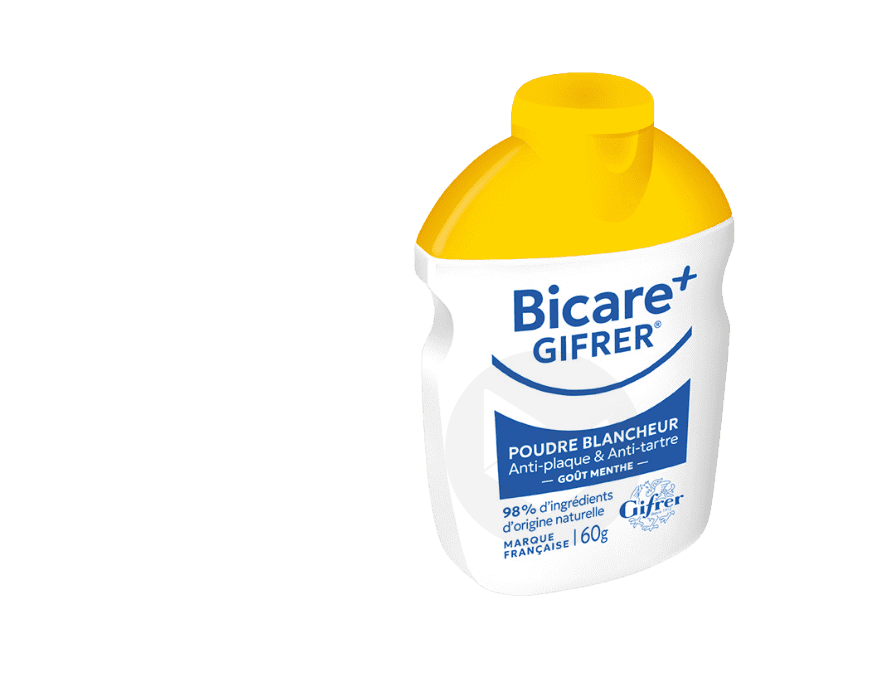 Bicare+ poudre blancheur 60g