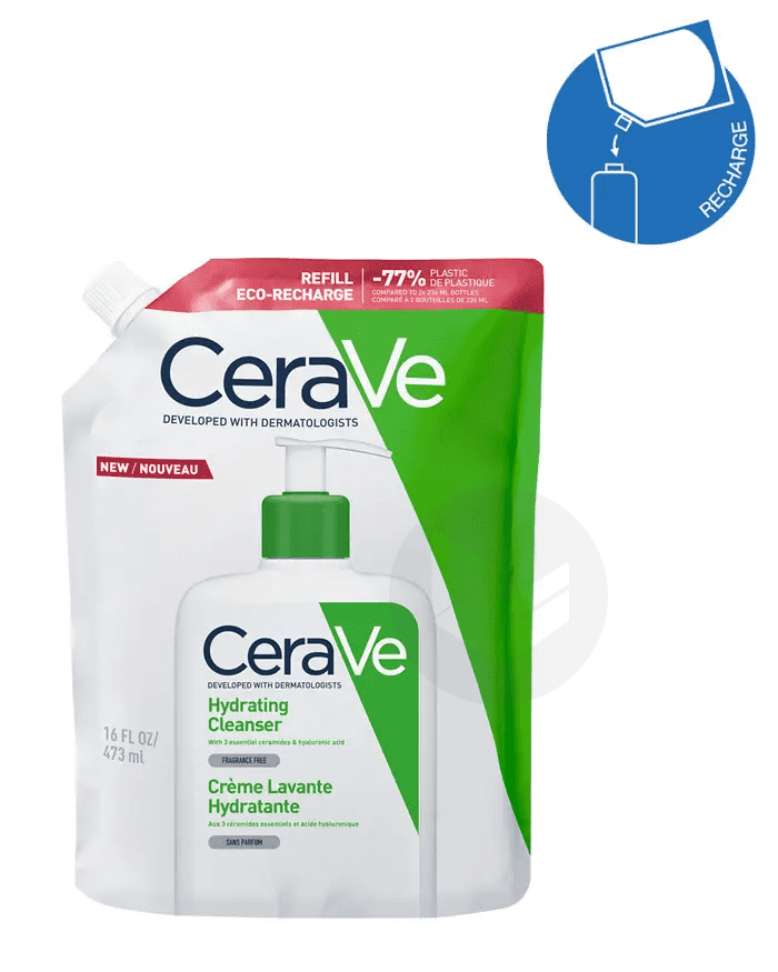 Crème Lavante Hydratante Eco-Recharge 473ml