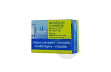 MAGNESIUM/VITAMINE B6 BIOGARAN CONSEIL 48 mg/5 mg Comprimé pelliculé (Plaquette de 50)