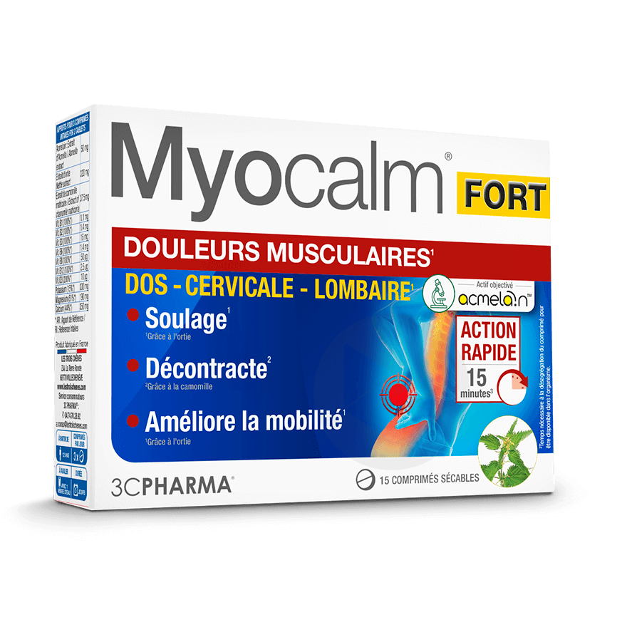 Myocalm FORT 15 comprimés