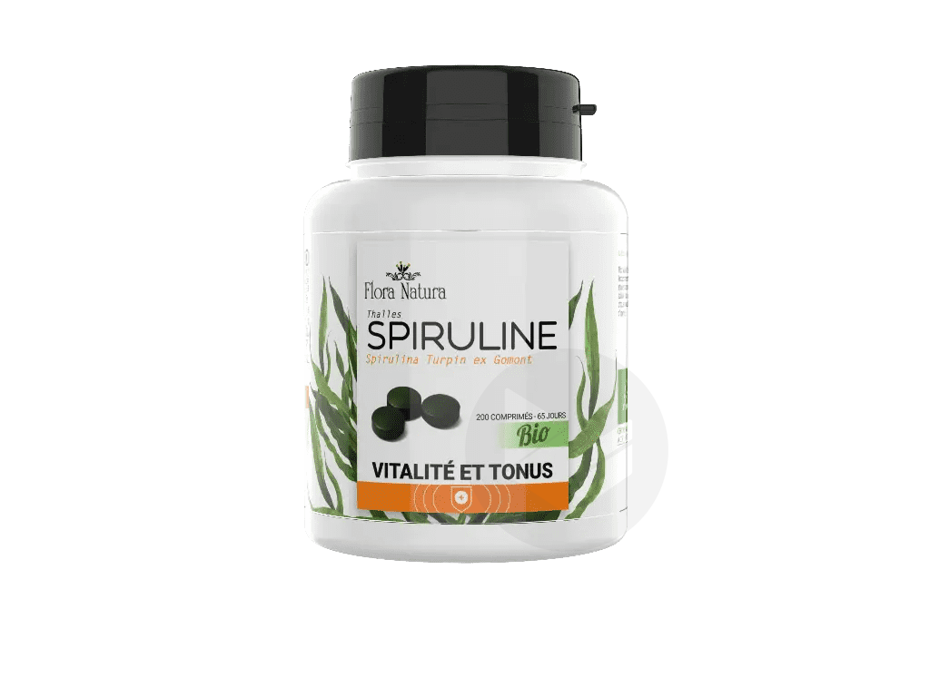 Spiruline BIO 200 comprimés