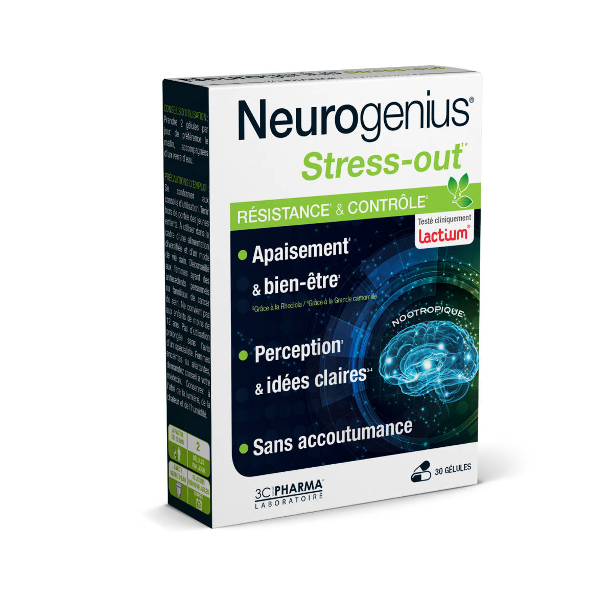 Neurogenius Stress Out 30 gélules