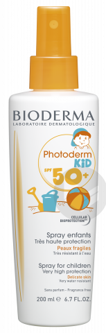 Spray solaire Kid SPF50+ 200ml+ballon offert