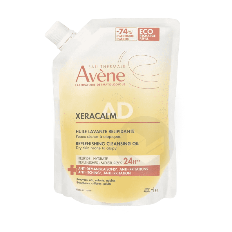 XERACALM AD Huile Lavante Relipidante 400ml