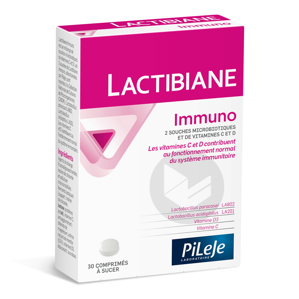 Lactibiane Immuno 30 comprimés