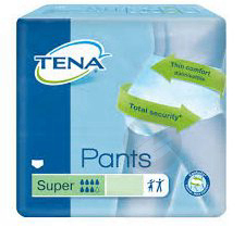 TENA PANTS SUPER Slip absorbant incontinence urinaire small Paq/12