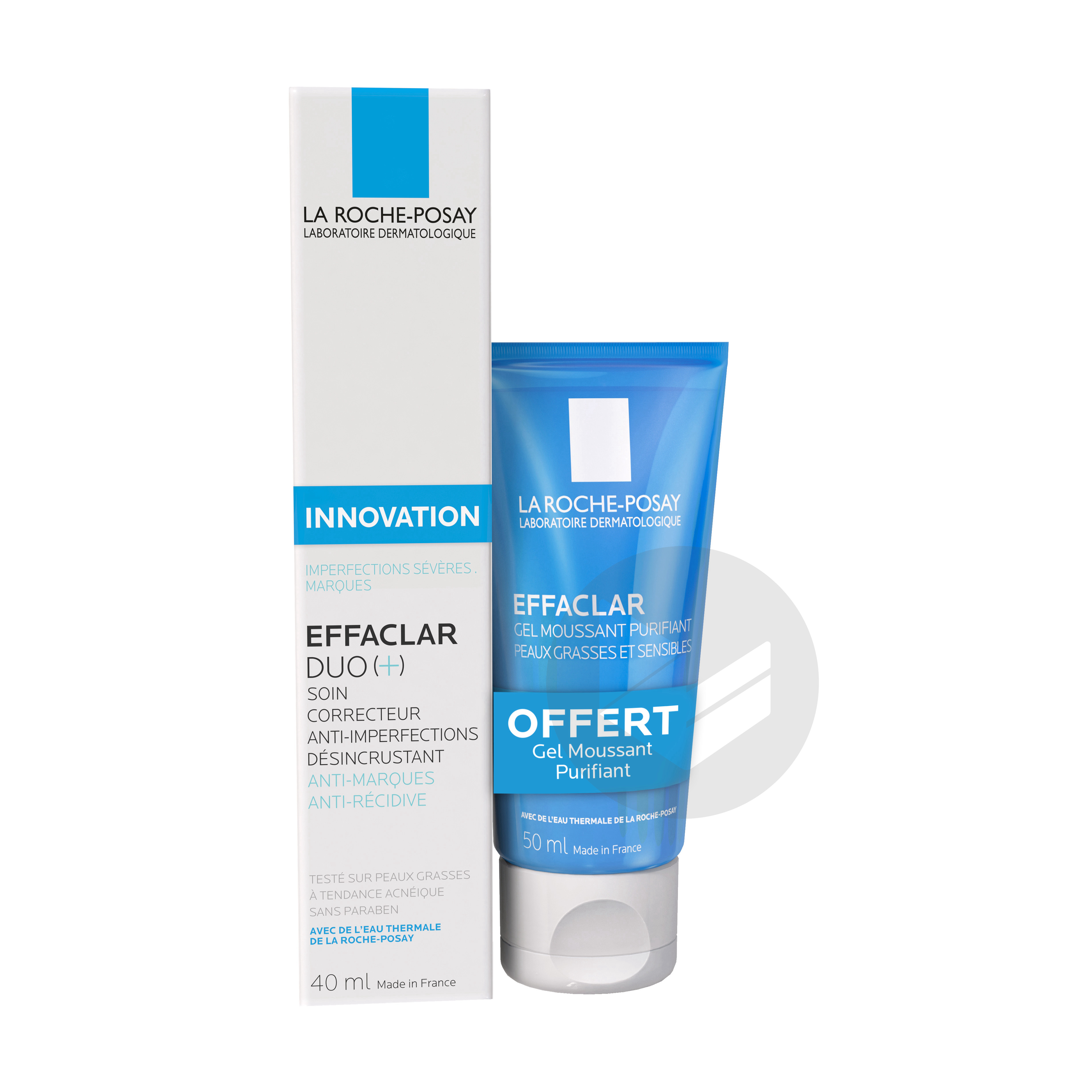 Effaclar Duo(+) Soin correcteur anti-imperfections désincrustant anti-marques anti-récidive 30ml