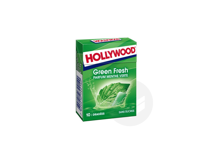Chewing-Gum Menthe Verte x10