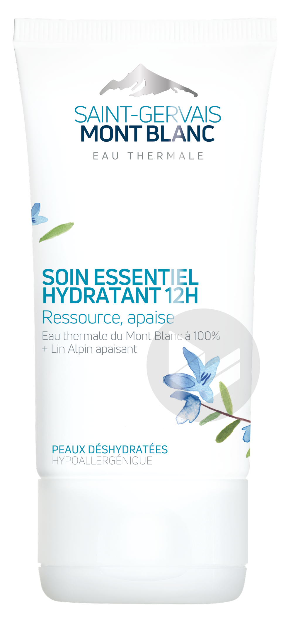 Saint-Gervais Mont Blanc Peaux deshydratées Soin visage hydratant 12H pour peaux sensibles 40 ml