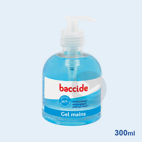 Gel Hydro-alcoolique mains parfum classique Baccide
