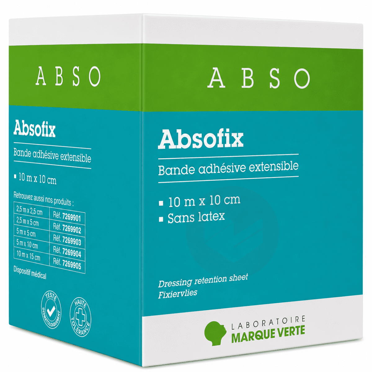 Absofix Bande adhésive extensible 10m x 10cm