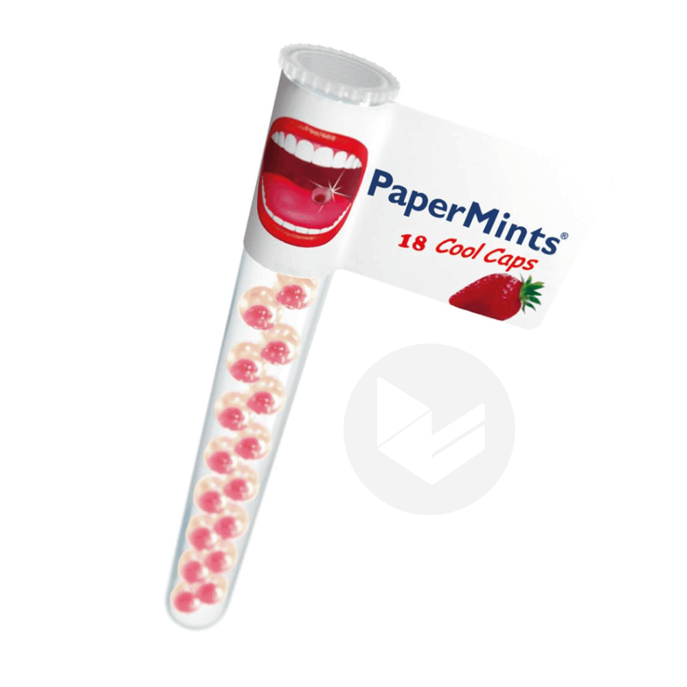 18 Gélules Rafraîchissantes Fraise