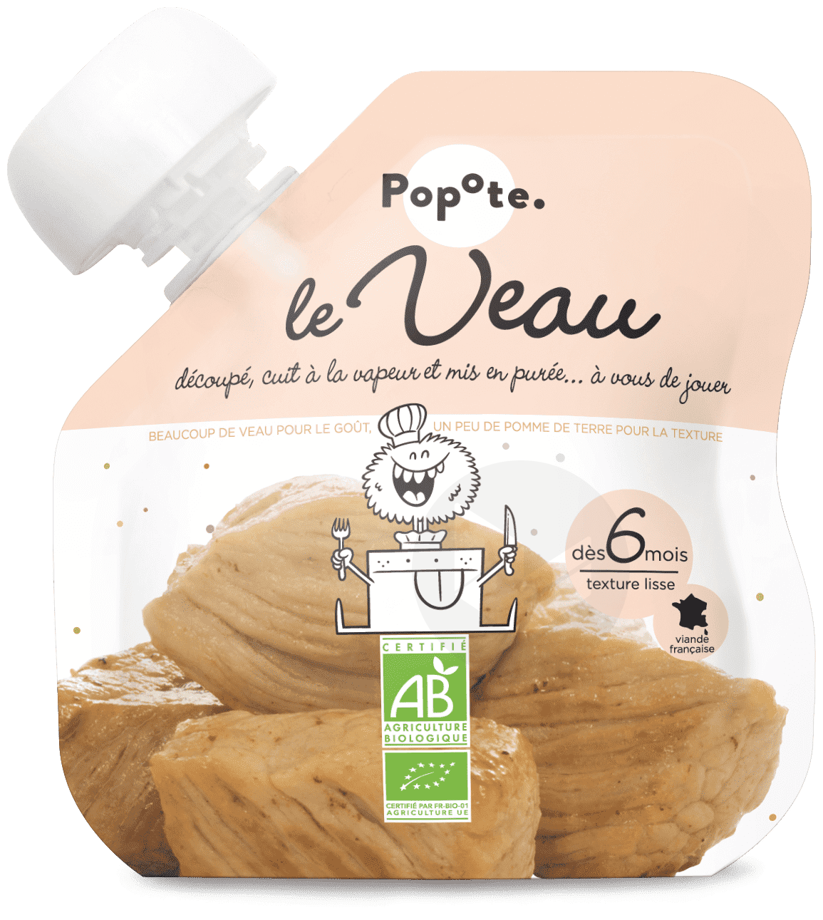 Le Veau dès 6 mois Bio 60g