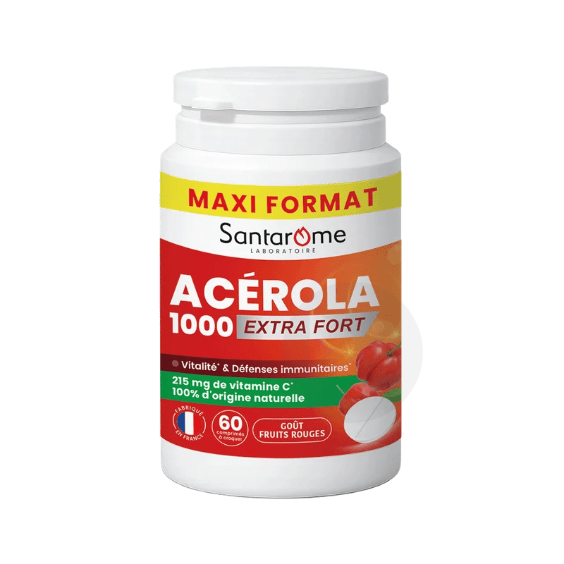 Acérola 1000 Extra Fort 60 comprimés