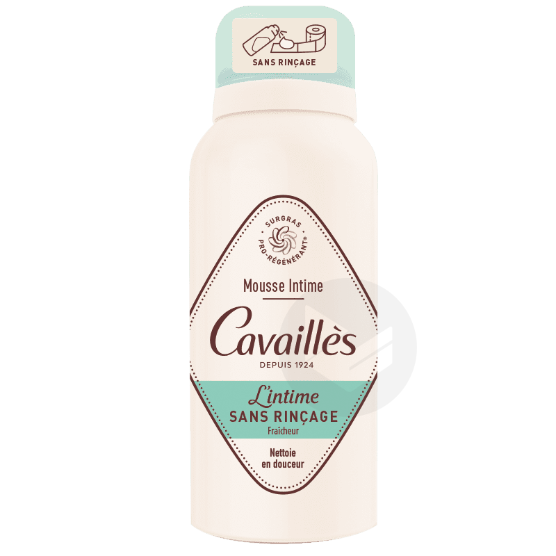 Mousse Intime sans rinçage Fraîcheur 100ml