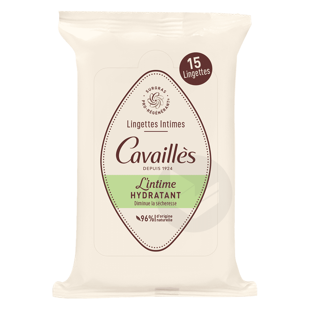 Lingettes Intimes Hydratant x15