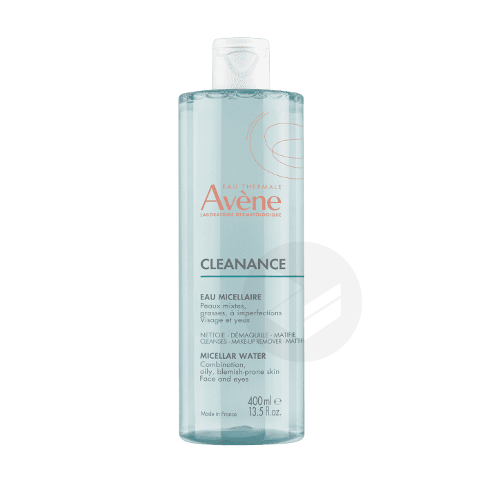 Cleanance Eau Micellaire Nettoyante 400ml