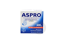 ASPRO 500 mg Comprimé effervescent (Boîte de 36)