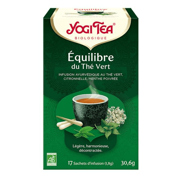 Équilibre Du Thé Vert 17 sachets