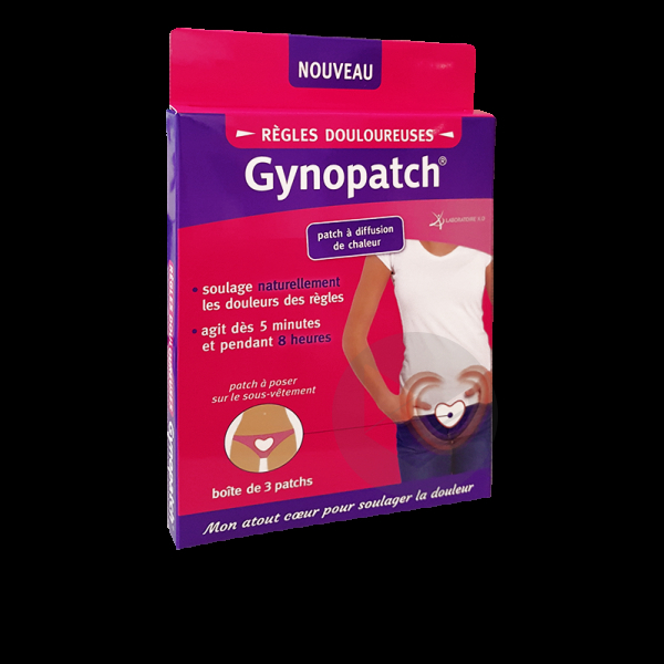 Gynopatch Patch règles douloureuses - Boite de 3