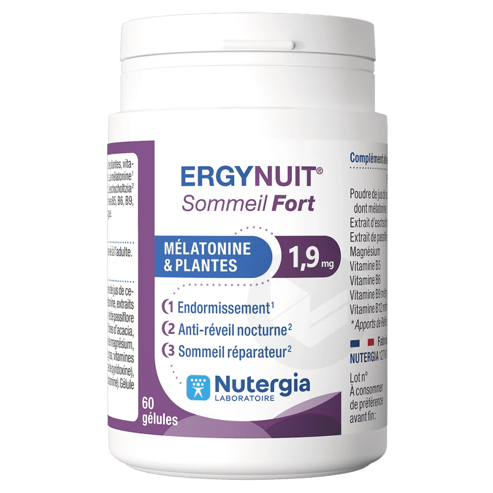 ERGYNUIT Sommeil Fort 60 gélules