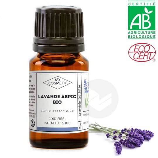 Huile essentielle Lavande Aspic bio 10ml