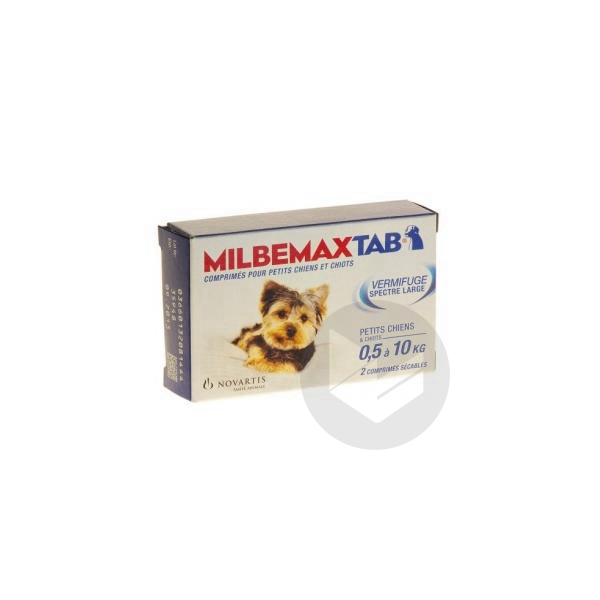 Milbemax Tab chiot 2 comprimés