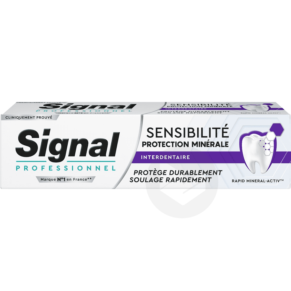 Dentifrice Sensibilité Protection Minérale Interdentaire 75ml