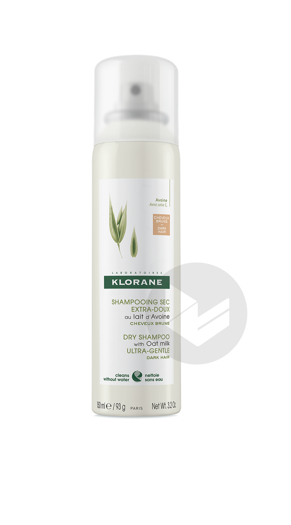 Shp sec AVOINE cheveux châtains à bruns (spray) 150 ml
