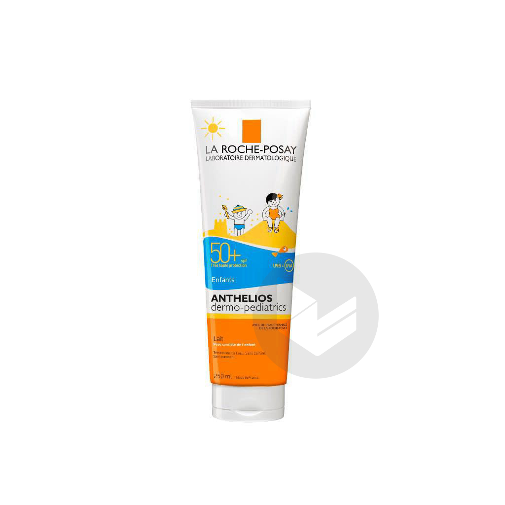 Anthelios Crème Solaire en Lait Hydratant Enfant Dermo-Pediatrics SPF50+ Sans Parfum 250ml