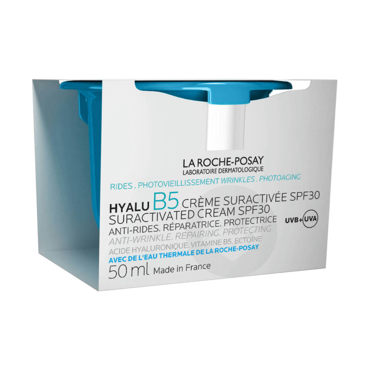 Hyalu B5 Crème Suractivée Recharge Anti-rides, réparatrice et protectrice SPF30 50ml