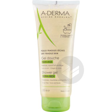 Gel douche surgras 200ml