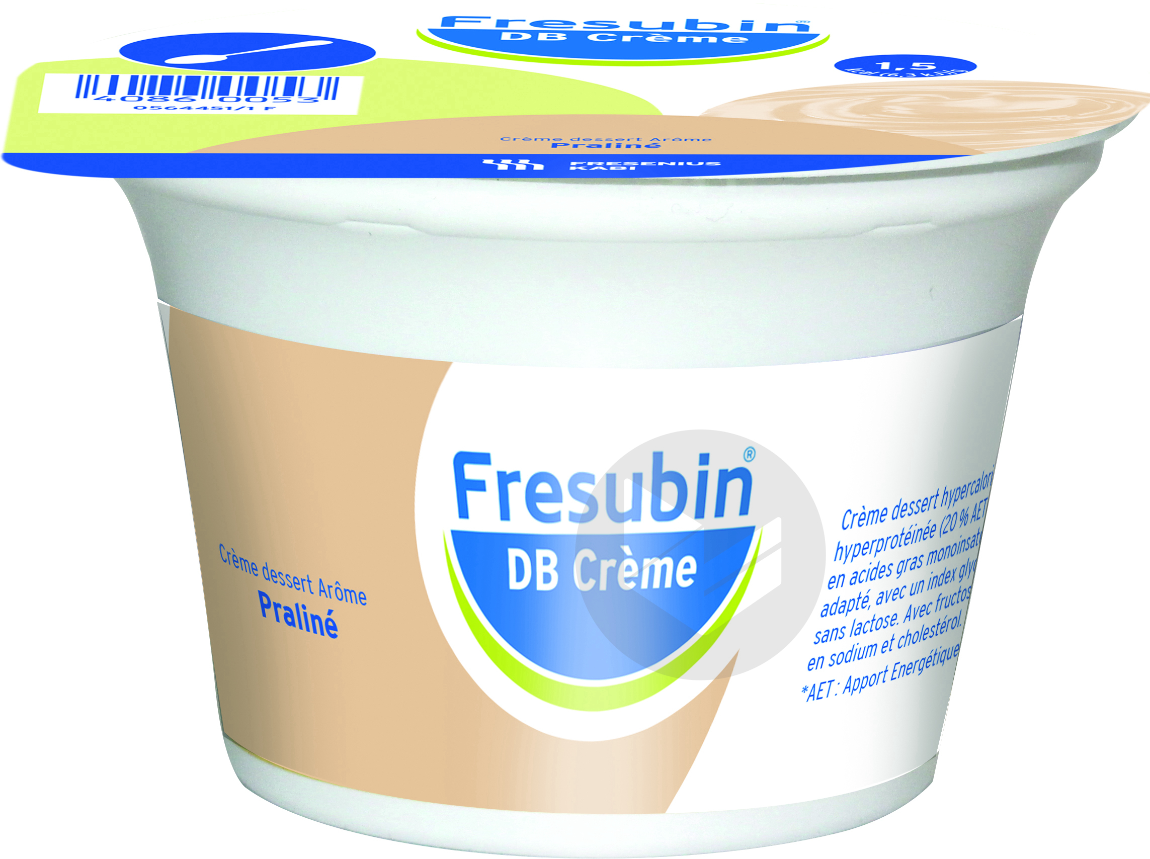 FRESUBIN DB CREME Nutriment cappuccino 4Pots/200g
