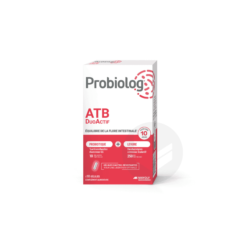 Probiolog ATB DUOACTIF 10 gélules