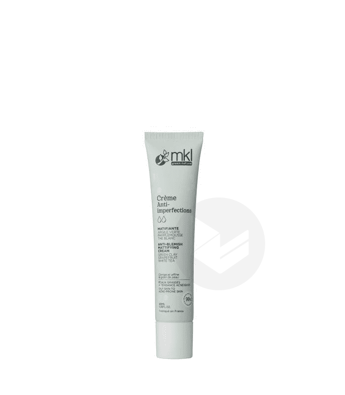 Crème Anti-Imperfections Matifiante Bio 40ml