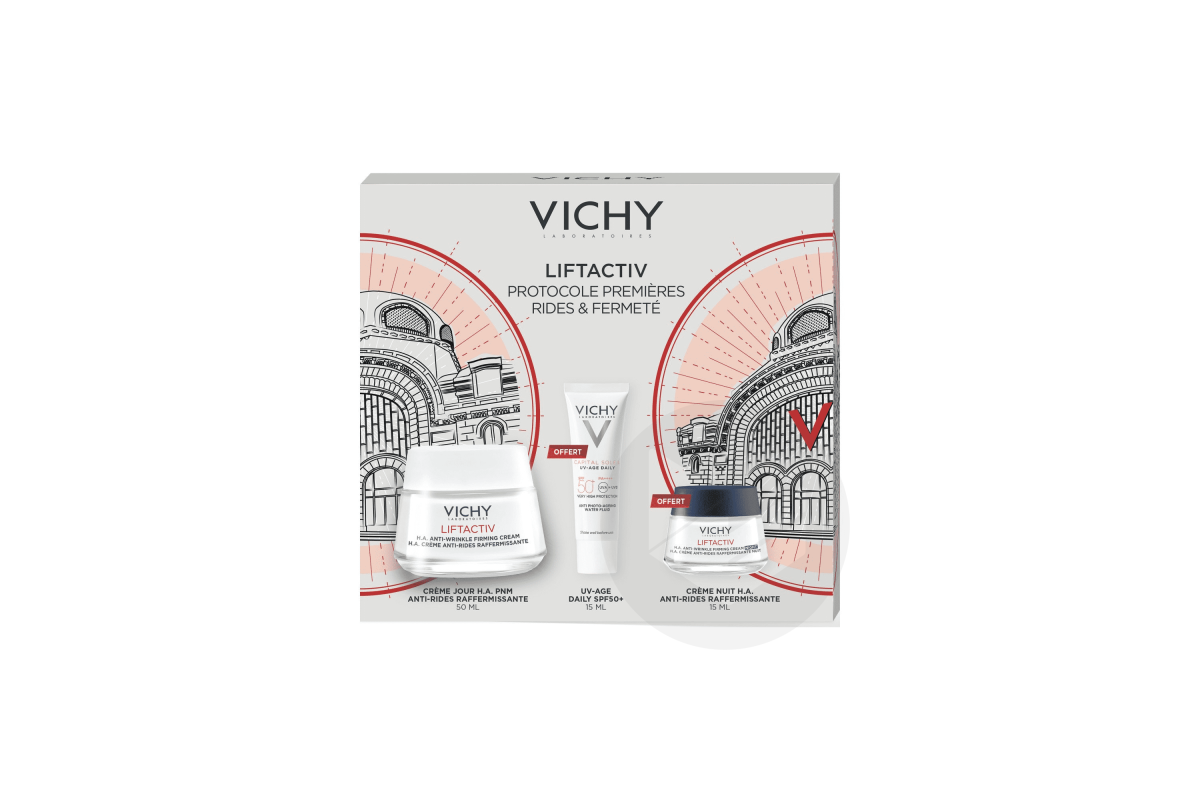 Coffret cadeau Liftactiv crème 1ères rides et fermeté