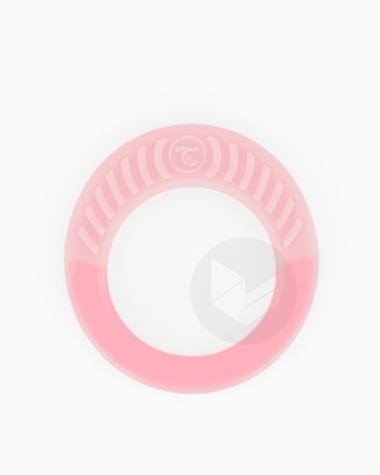 Teether 1 mois+ / Rose