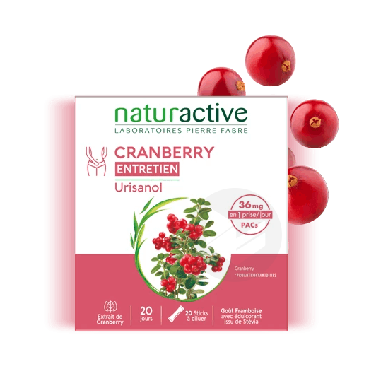 CRANBERRY Entretien 20 sticks