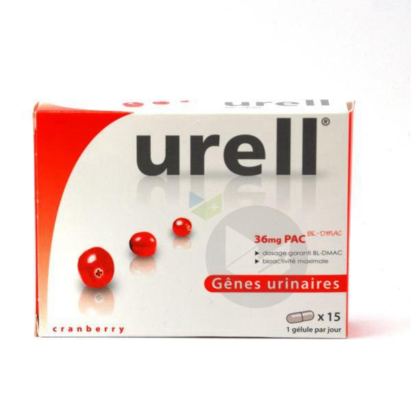 URELL 36 mg PAC Gél B/15