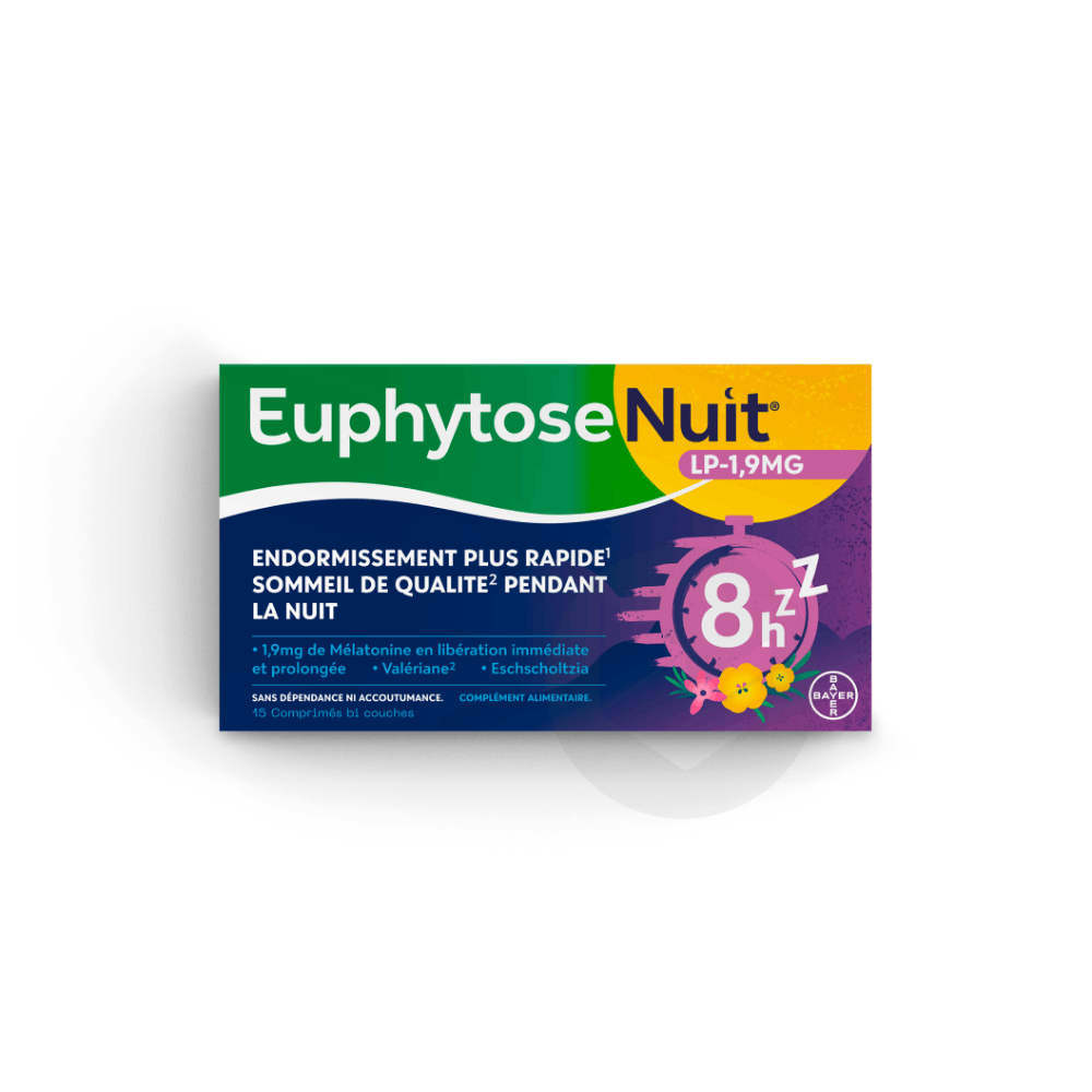 EuphytoseNuit® LP 1,9 mg 30 Comprimés