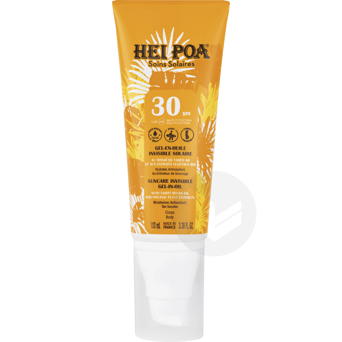 Gel En Huile Invisible Solaire SPF30 100ml