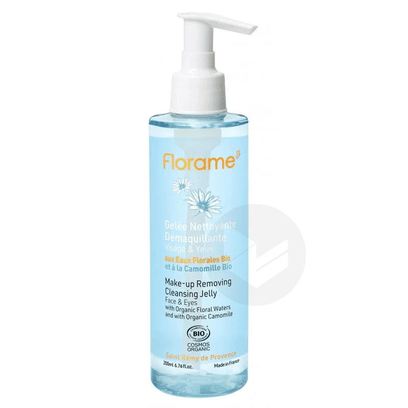 Gelée Nettoyante Démaquillante Bio 200ml