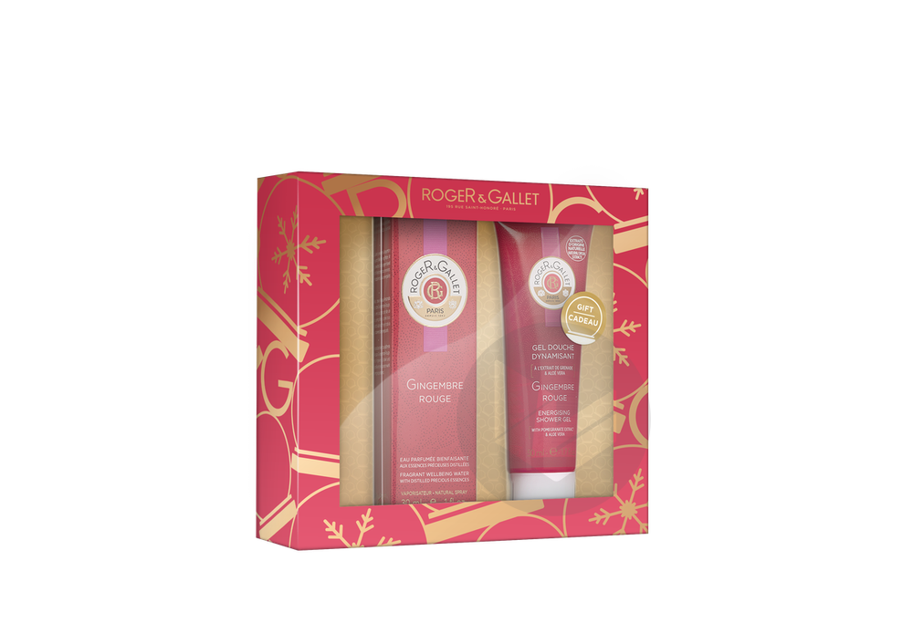 ROGER & GALLET Coffret Gingembre Rouge gel douche