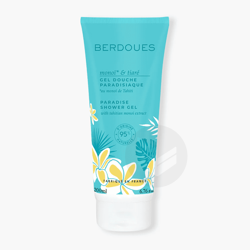 Gel douche Paradisiaque Monoï & Tiaré 200ml