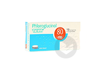 PHLOROGLUCINOL TEVA 80 mg Comprimé orodispersible (Plaquette de 10)