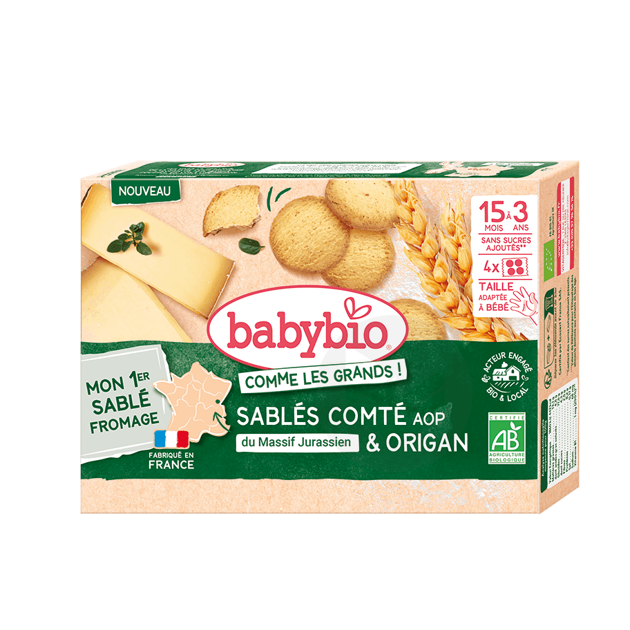 Sablé comté AOP du Massif Jurassien & origan x16